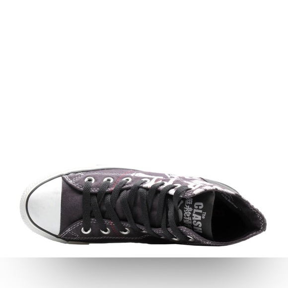 Converse Chuck Taylor All Star The Clash 3 Black/Red High Top Sneakers | NEW/NWT - Picture 3 of 8